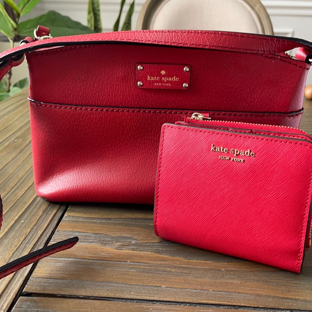 Kate Spade Crossbody and wallet bundle